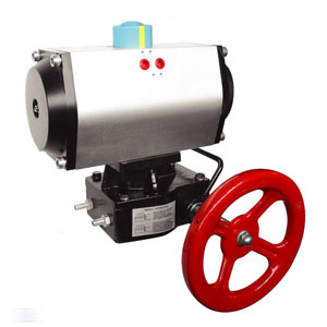 氣動帶手輪機構(gòu)